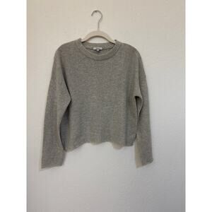 New Rails Joanna Heather Grey Sweater Cashmere/Wool blend size XS